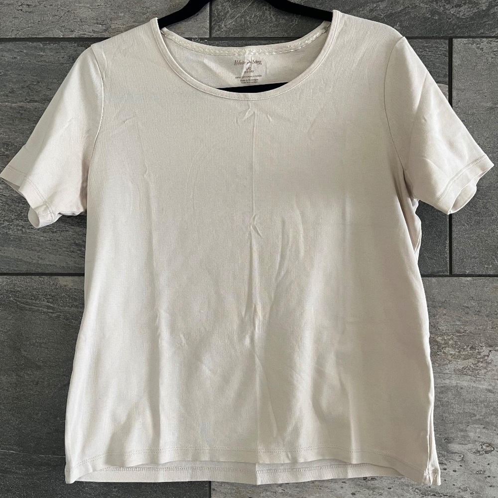 Beige Tee